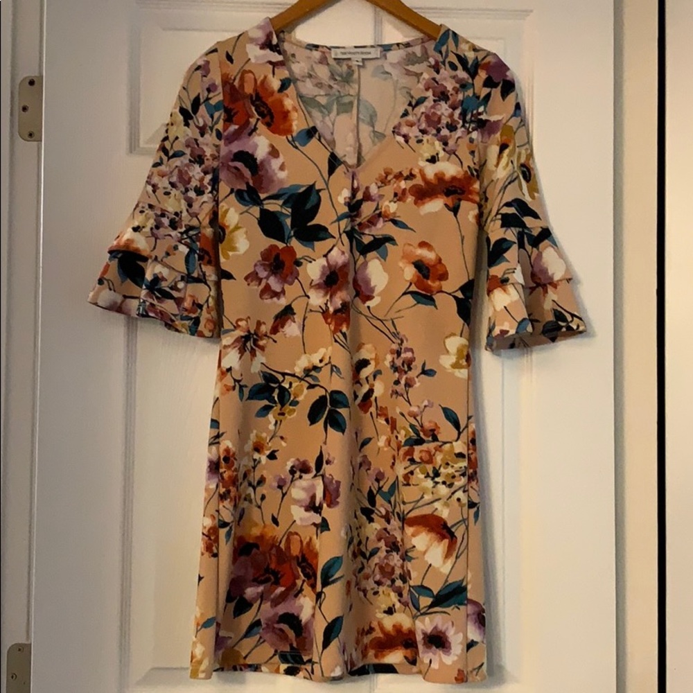 Floral Bell Sleeve Dress